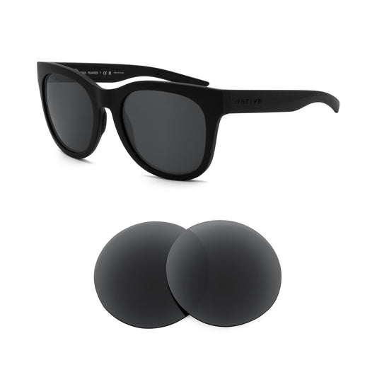 Native Tiaga sunglasses with replacement lenses