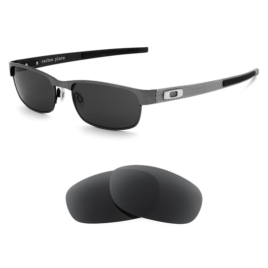 Oakley Carbon Plate 55mm sunglasses with replacement lenses