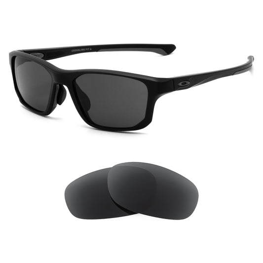 Oakley Crosslink Fit A 56mm sunglasses with replacement lenses
