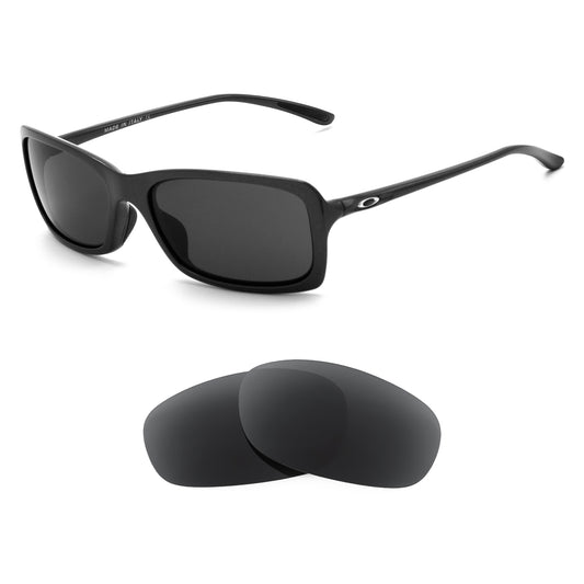 Oakley Hall Pass sunglasses with replacement lenses