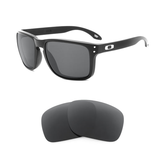 Oakley Holbrook XXL (Low Bridge Fit) OO9487F sunglasses with replacement lenses