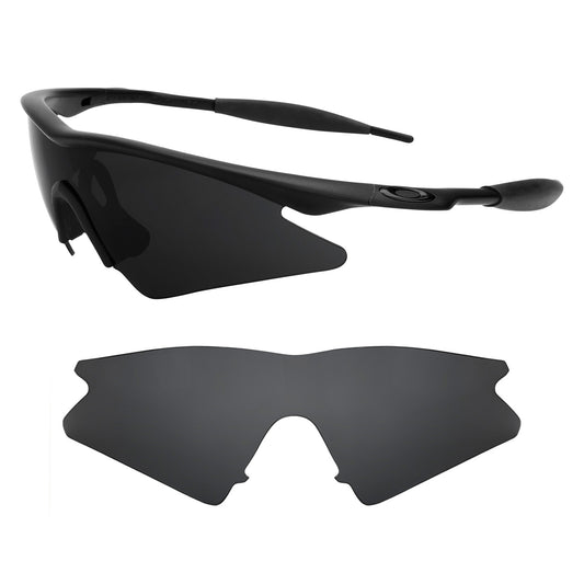 Oakley M Frame Sweep sunglasses with replacement lenses