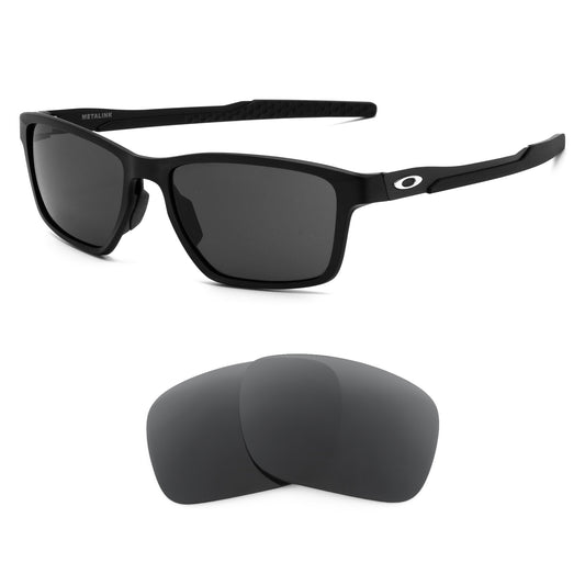 Oakley Metalink 57mm sunglasses with replacement lenses