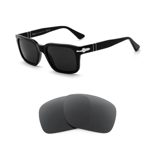 Persol PO3272S 55mm sunglasses with replacement lenses