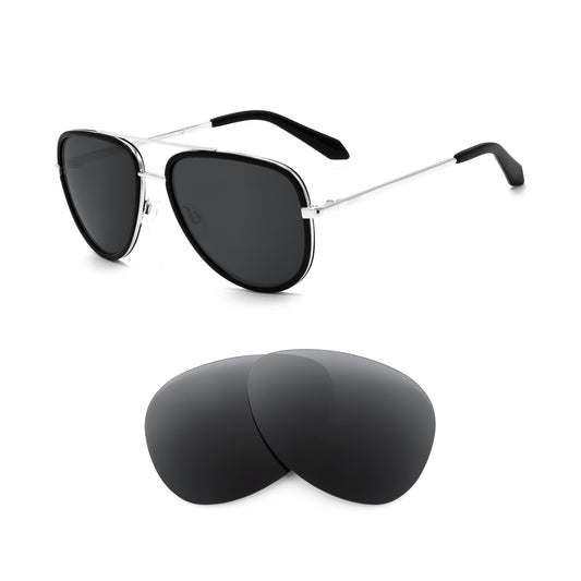 Quay All In 56mm sunglasses with replacement lenses