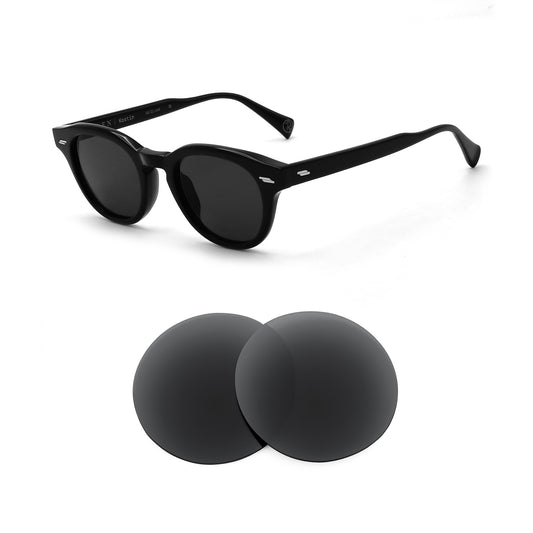Raen Kostin 48mm sunglasses with replacement lenses
