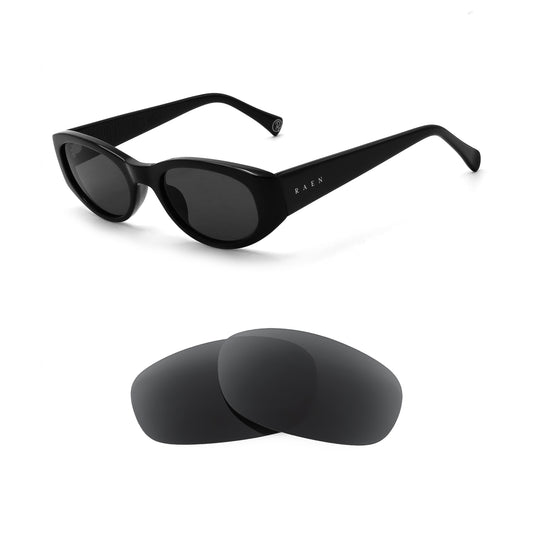 Raen Kwela 53mm sunglasses with replacement lenses