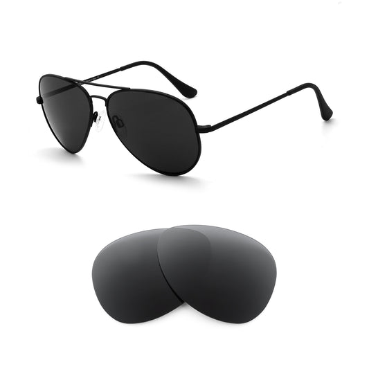 Randolph Engineering Concorde 61mm sunglasses with replacement lenses