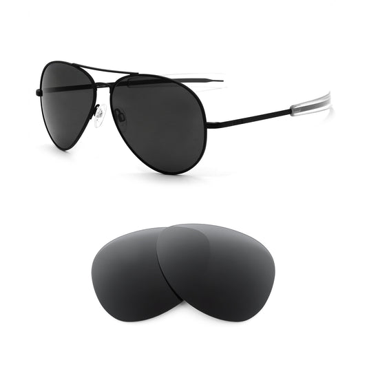 Randolph Engineering Concorde 64mm sunglasses with replacement lenses