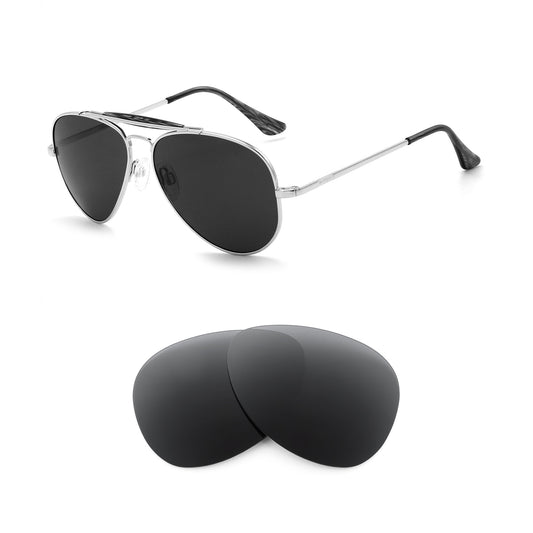 Randolph Engineering Sportsman 57mm sunglasses with replacement lenses