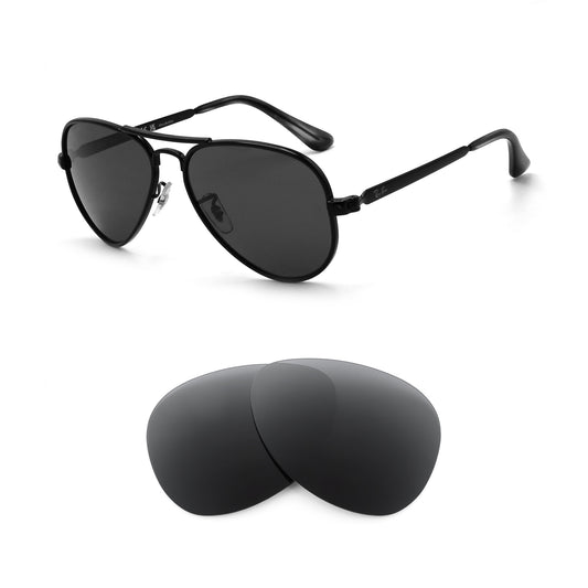 Ray-Ban Aviator Max RB3925 58mm sunglasses with replacement lenses