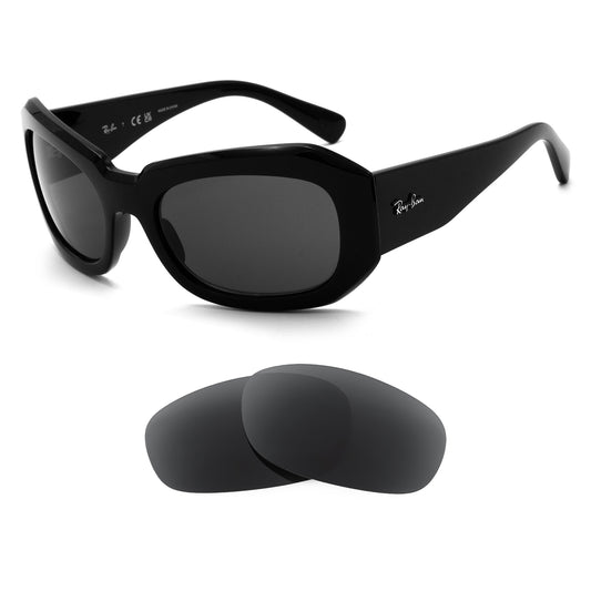 Ray-Ban Beate RB2212 56mm sunglasses with replacement lenses