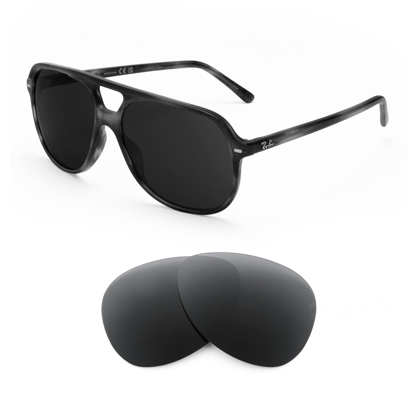 Ray-Ban Bill 56mm sunglasses with replacement lenses