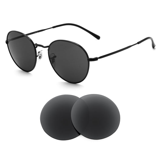 Ray-Ban David RB3582 51mm sunglasses with replacement lenses