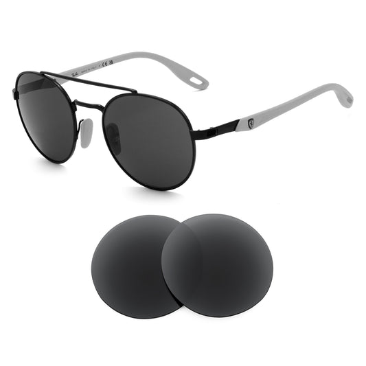 Ray-Ban RB3596M 51mm sunglasses with replacement lenses