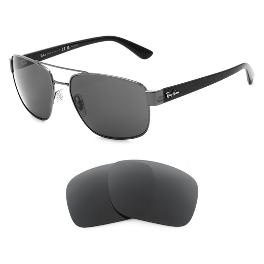 Ray-Ban RB3663 60mm sunglasses with replacement lenses