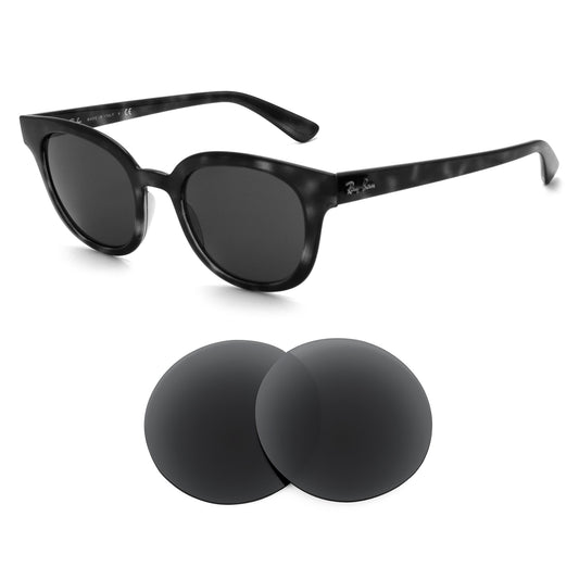 Ray-Ban RB4324 50mm sunglasses with replacement lenses