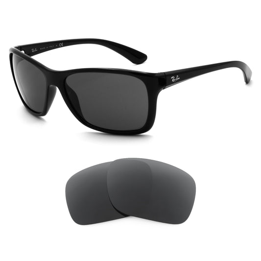 Ray-Ban RB4331 61mm sunglasses with replacement lenses