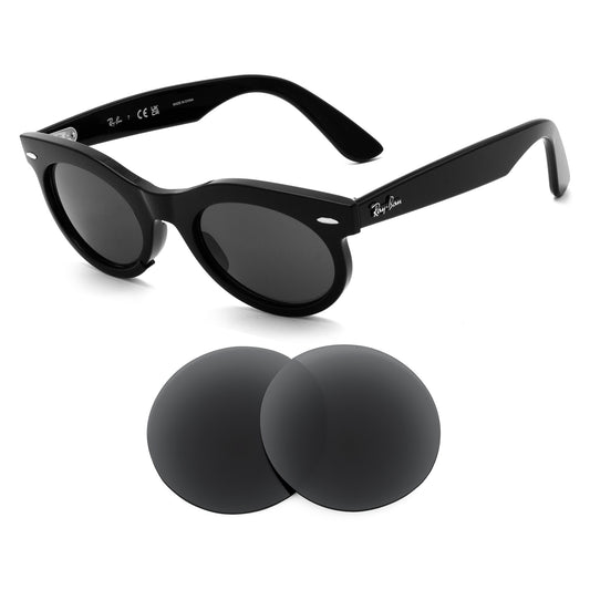 Ray-Ban Wayfarer Oval RB2242 50mm sunglasses with replacement lenses