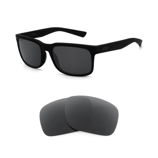 Roka Braker 2.0 sunglasses with replacement lenses
