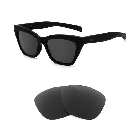 Roka Marfa sunglasses with replacement lenses