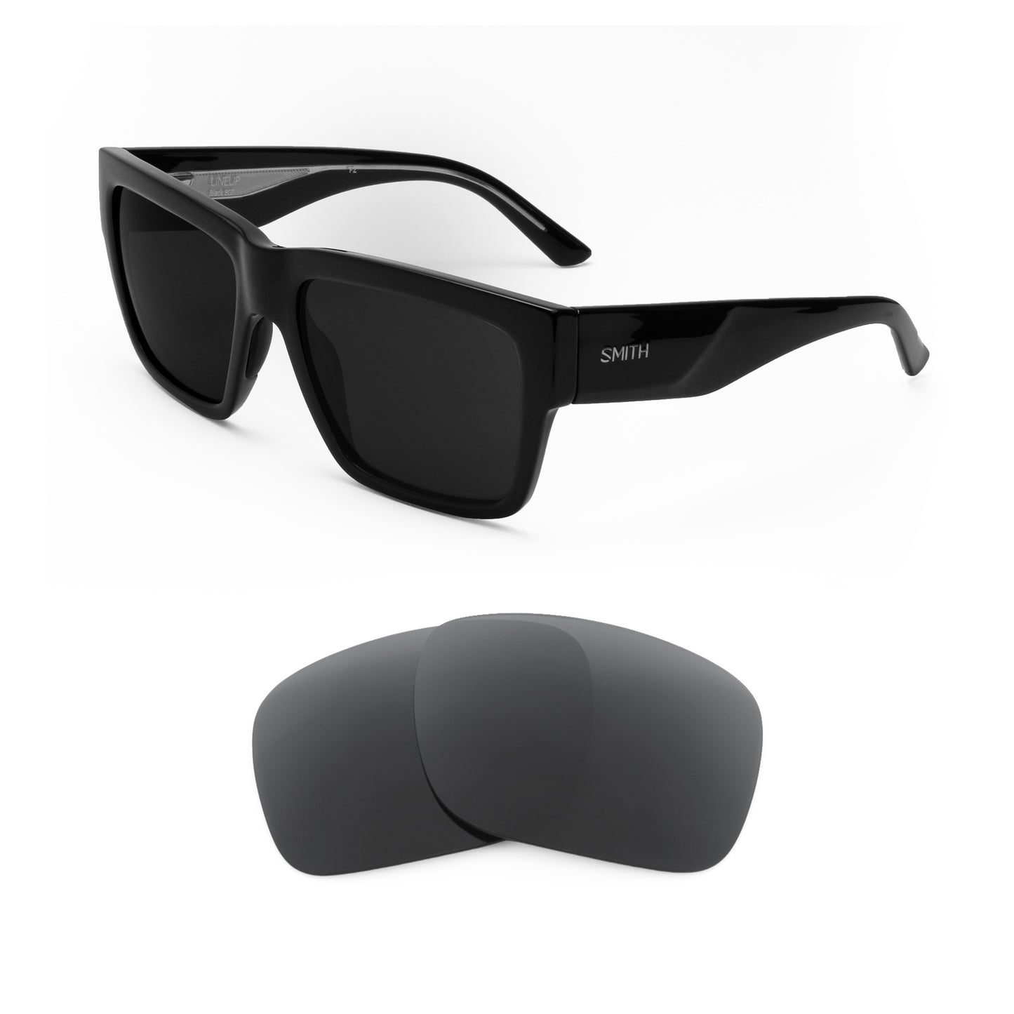 Smith Lineup sunglasses with replacement lenses