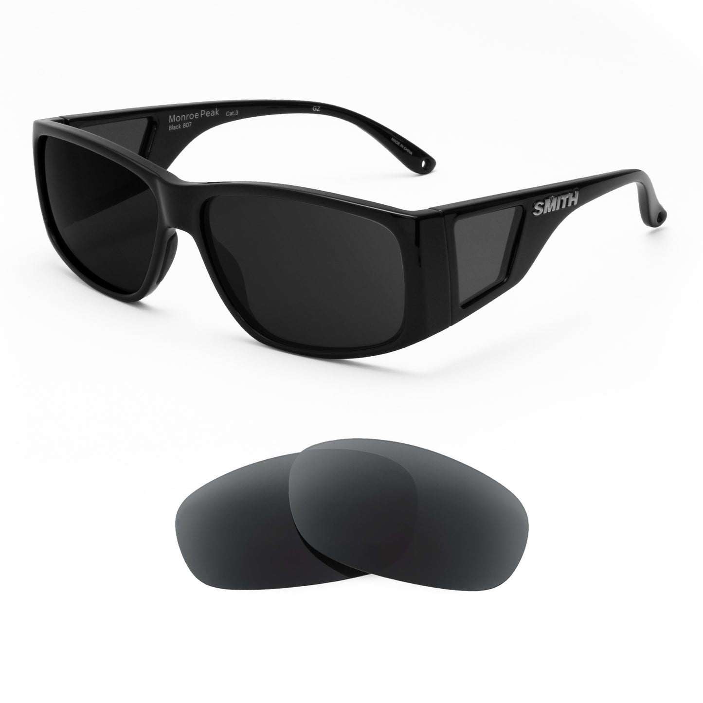 Smith Monroe Peak sunglasses with replacement lenses