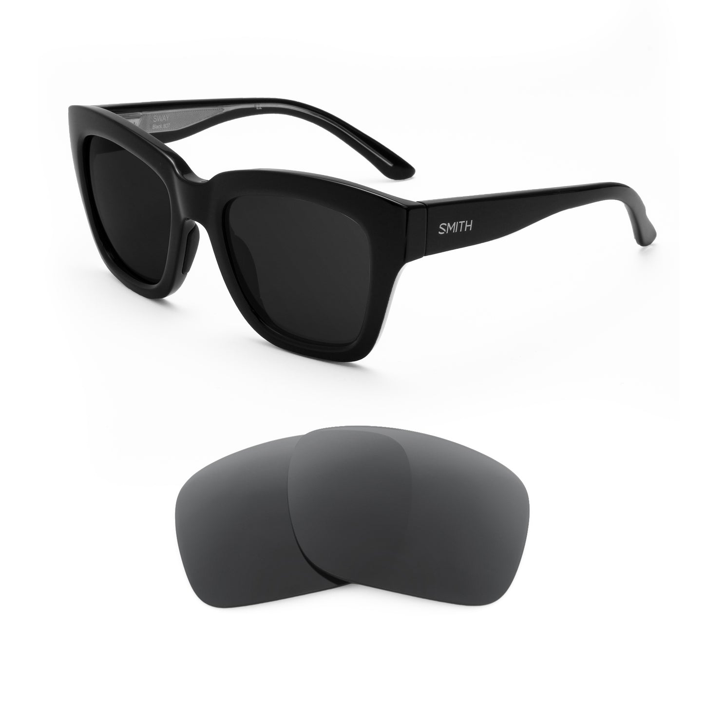 Smith Sway sunglasses with replacement lenses