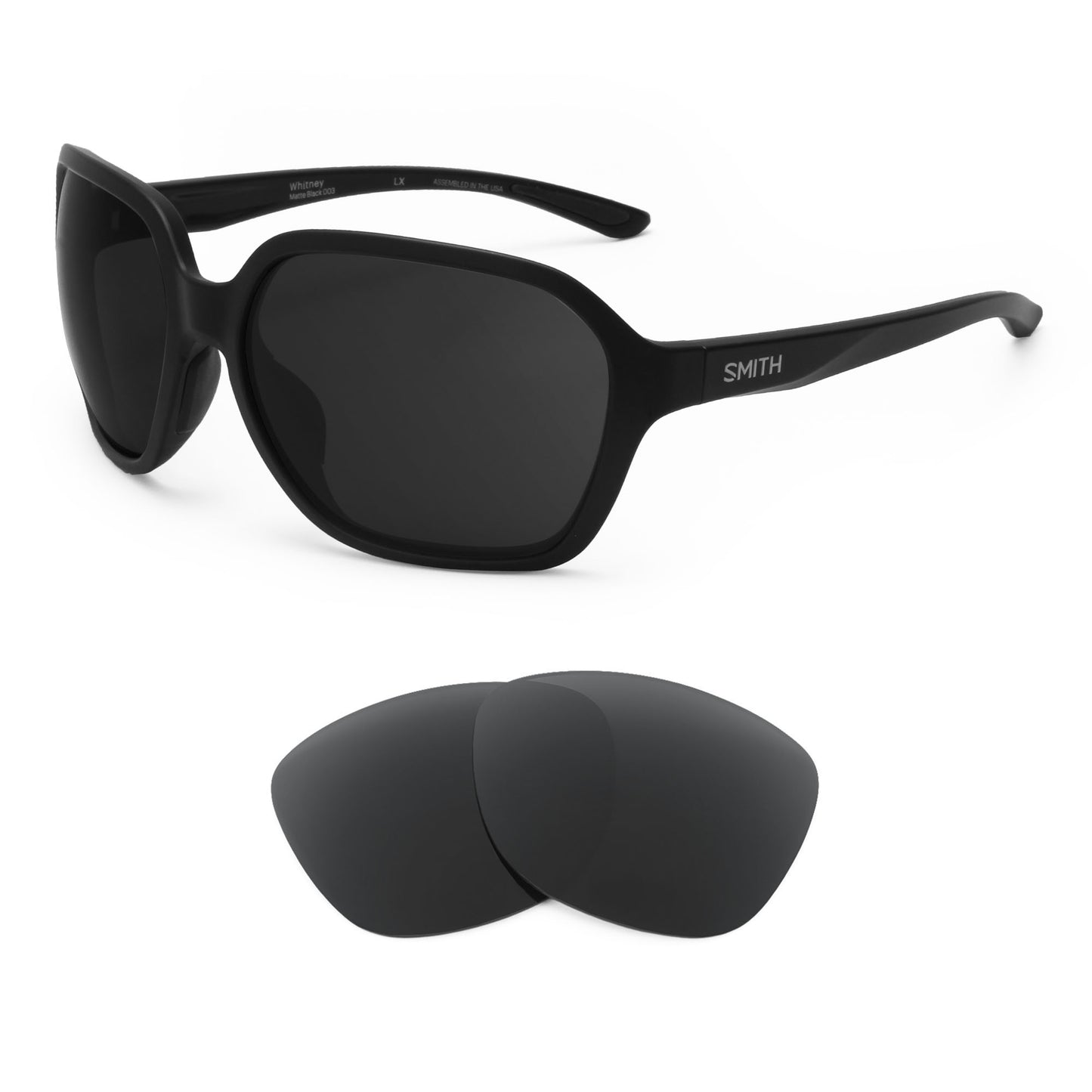 Smith Whitney sunglasses with replacement lenses