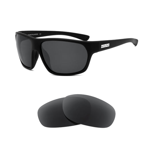 Suncloud Boone sunglasses with replacement lenses