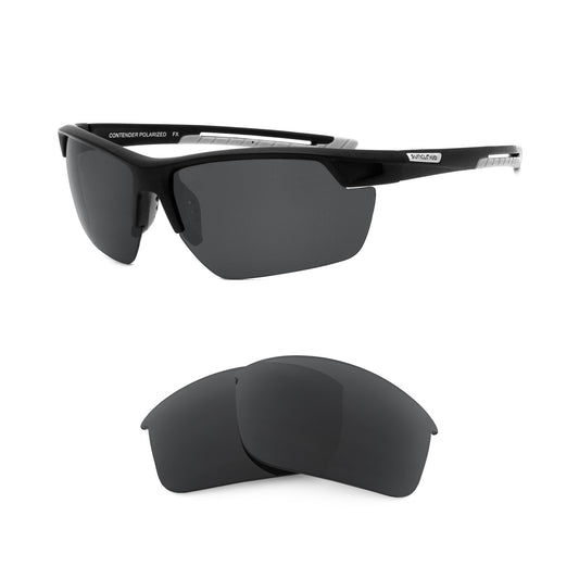 Suncloud Contender sunglasses with replacement lenses