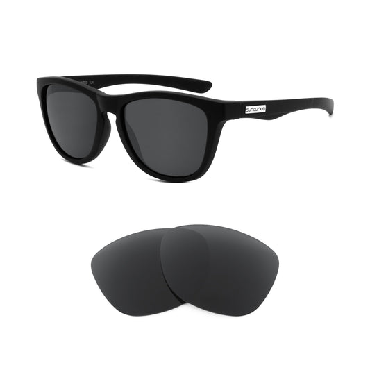 Suncloud Topsail sunglasses with replacement lenses