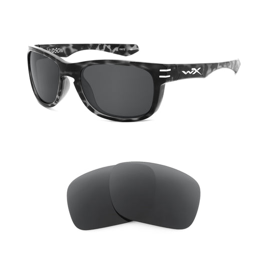 Wiley X Hudson sunglasses with replacement lenses