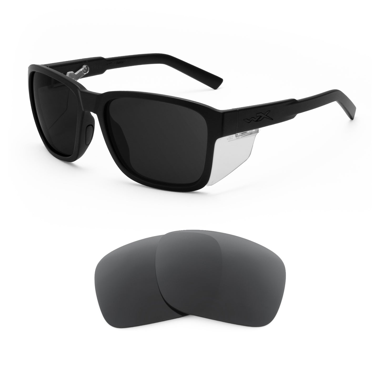 Wiley X Trek sunglasses with replacement lenses