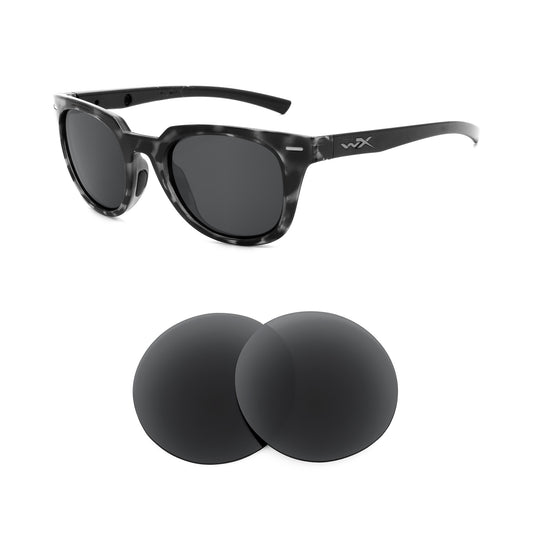 Wiley X Ultra sunglasses with replacement lenses