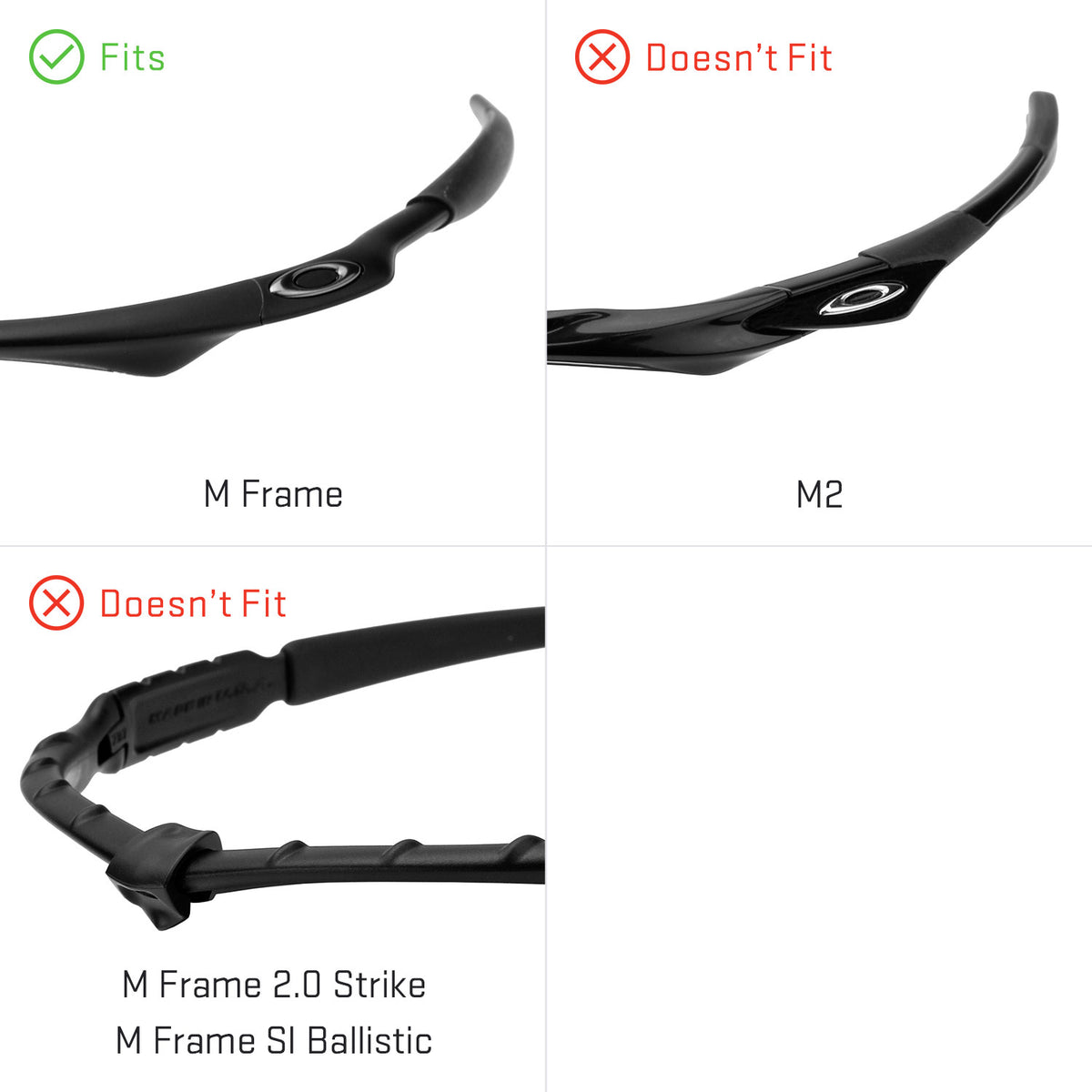 Oakley M Frame Strike Replacement Lenses by Revant Optics