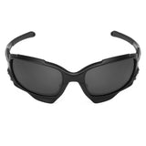 Revant black rubber kit installed on Oakley Racing Jacket sunglasses