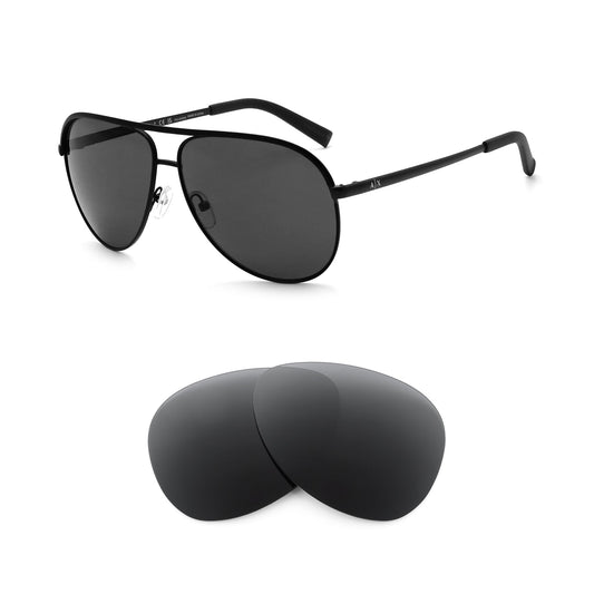 Armani Exchange AX2002 sunglasses with replacement lenses