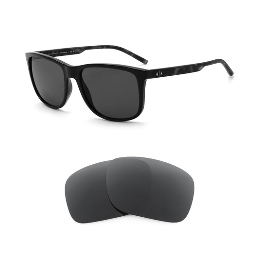Armani Exchange AX4070S sunglasses with replacement lenses