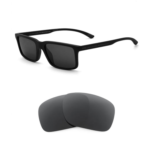 Revant replacement lenses compatible with Armani Exchange Ax4157su