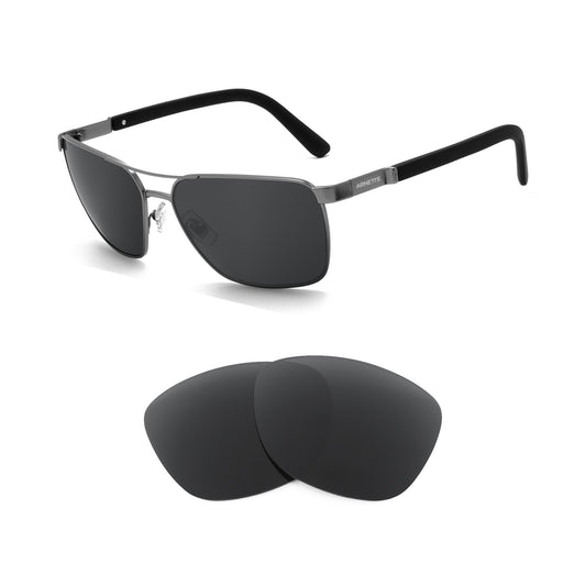 Revant replacement lenses compatible with Arnette Barracas An3091