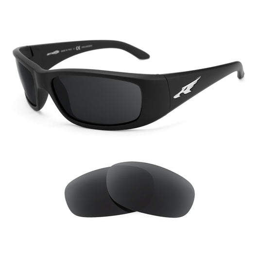 Revant replacement lenses compatible with Arnette Quick Draw An4178