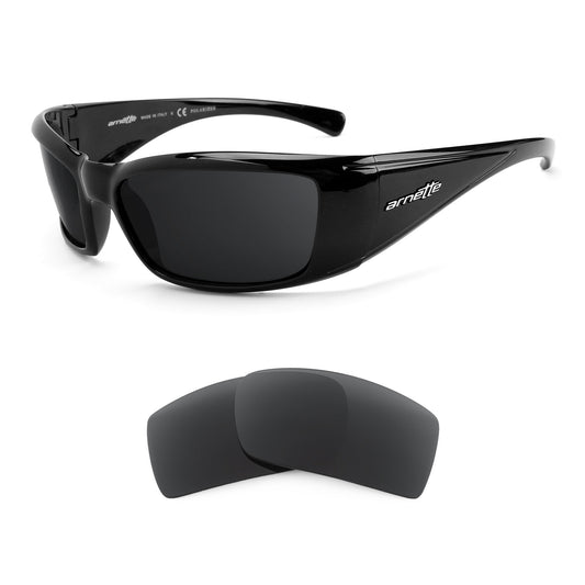 Revant replacement lenses compatible with Arnette Rage XL An4077