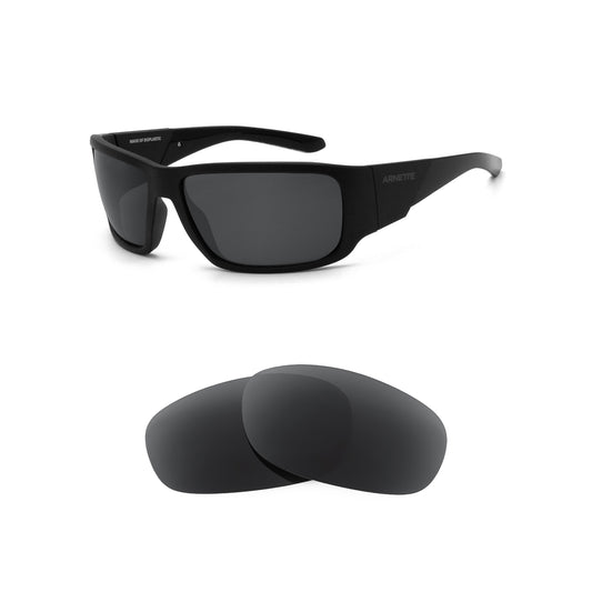 Revant replacement lenses compatible with Arnette Snap Ii An4297