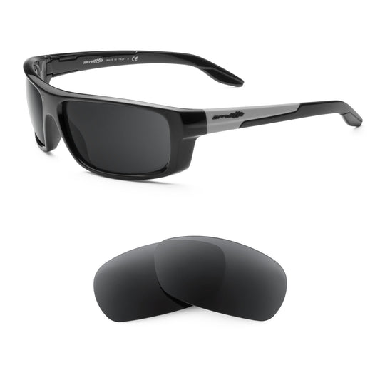 Revant replacement lenses compatible with Arnette So Easy An4159