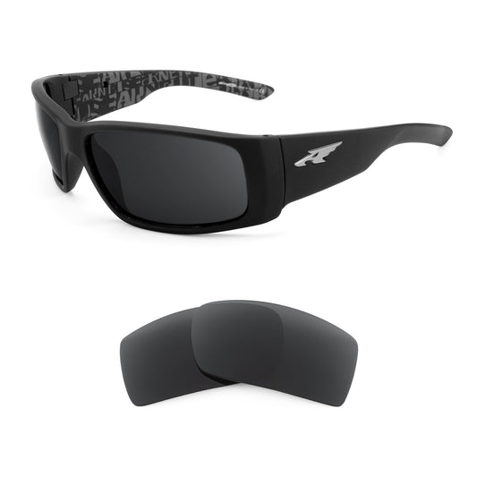 Revant replacement lenses compatible with Arnette Unreal An4187