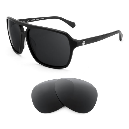Dragon Passport sunglasses with replacement lenses