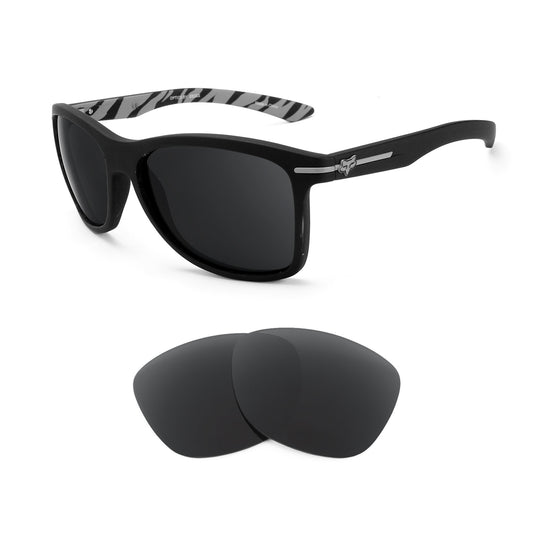 Revant replacement lenses compatible with Fox Racing The Double Deuce
