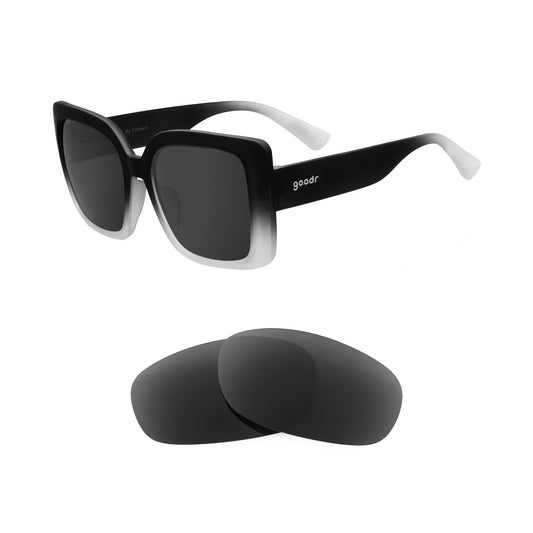 Revant replacement lenses compatible with Goodr Amp G