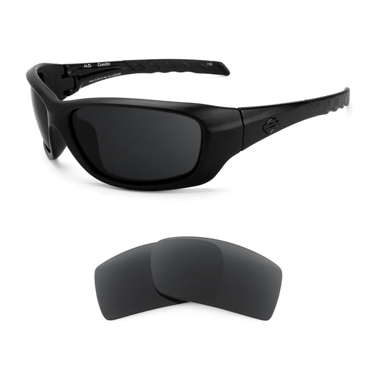 Revant replacement lenses compatible with Harley Davidson Gravity